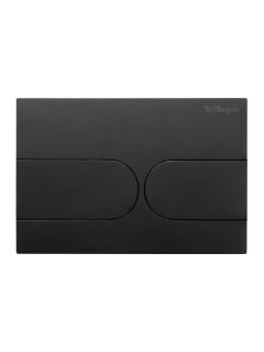 Кнопка смыва BelBagno BB-11-NERO.M, черный матовый
